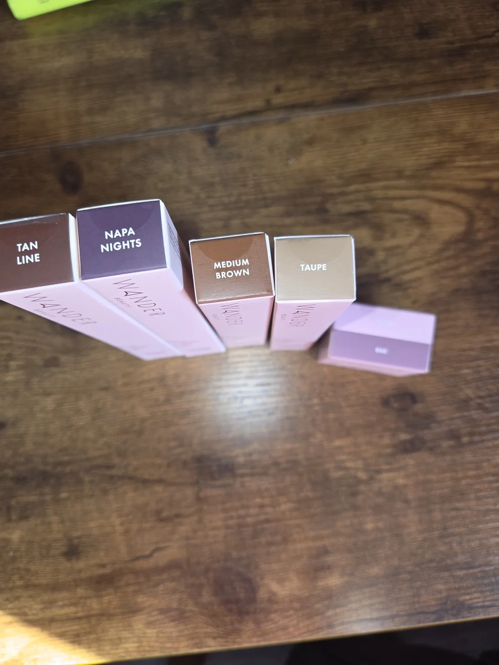Wander Beauty Pink Eye & Brow Set with Double Date Duo and Skyliner